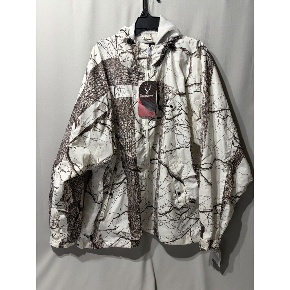 Huntworth Lightweight Rain Snow Camo Hunting Jacket Multiple XXL New With Tags